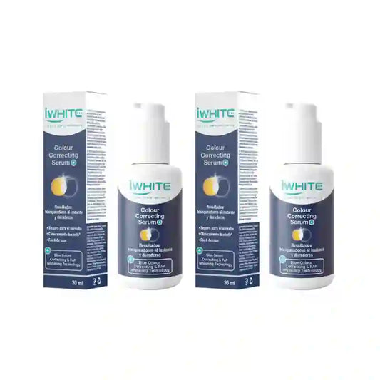 iWhite Farbkorrektur-Serum+, Packung mit 2 x 30 ml
