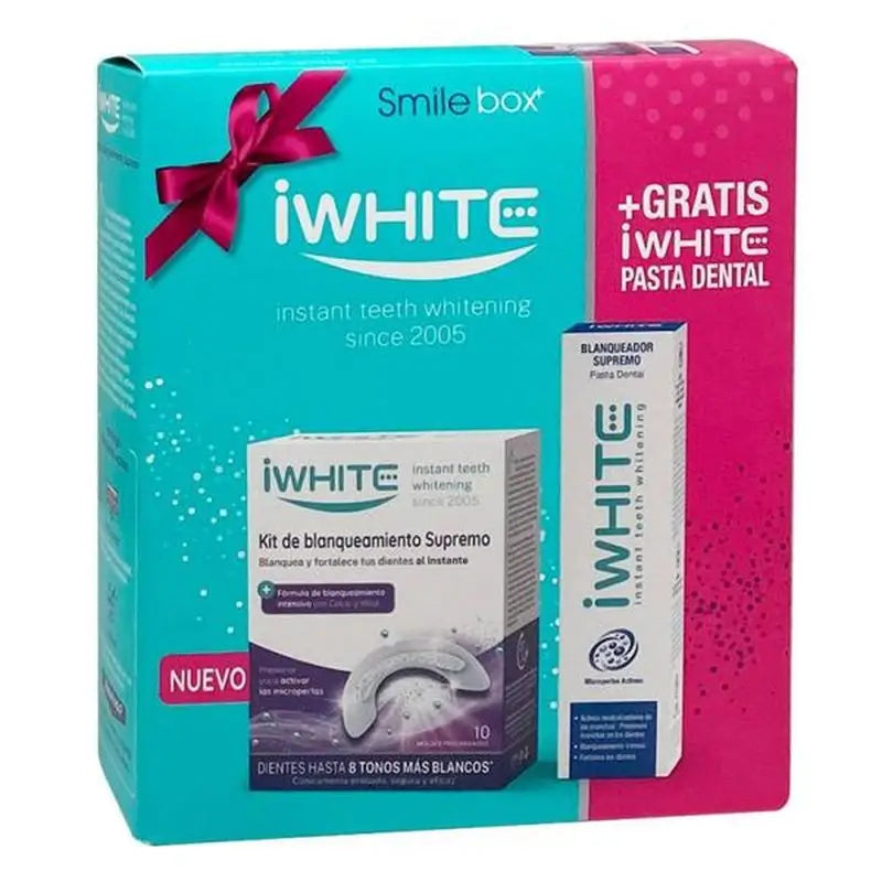 Iwhite Supreme Pack Kit, 10 Gießformen + 75 ml Paste Geschenkset