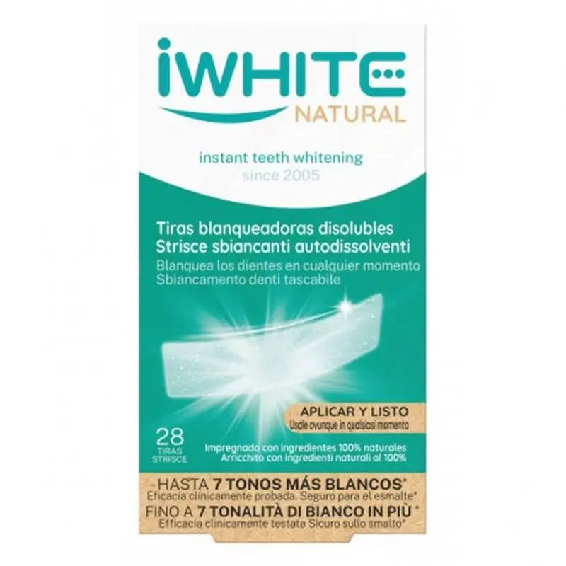 Iwhite Auflösbare Bleaching-Streifen, 28 Streifen
