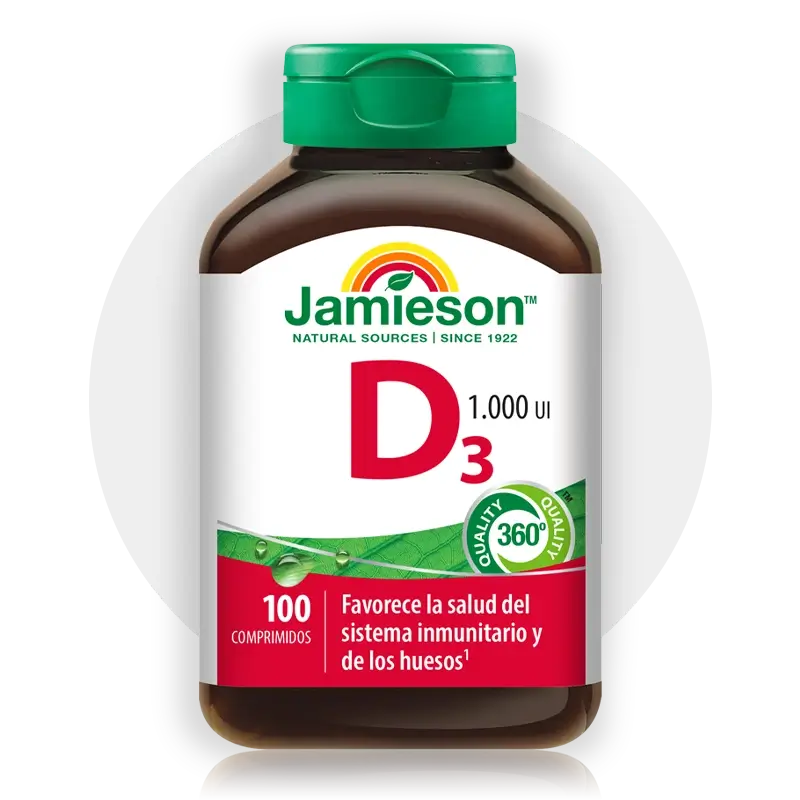 Jamieson Vitamin D3 1000 Ui , 100 Tabletten