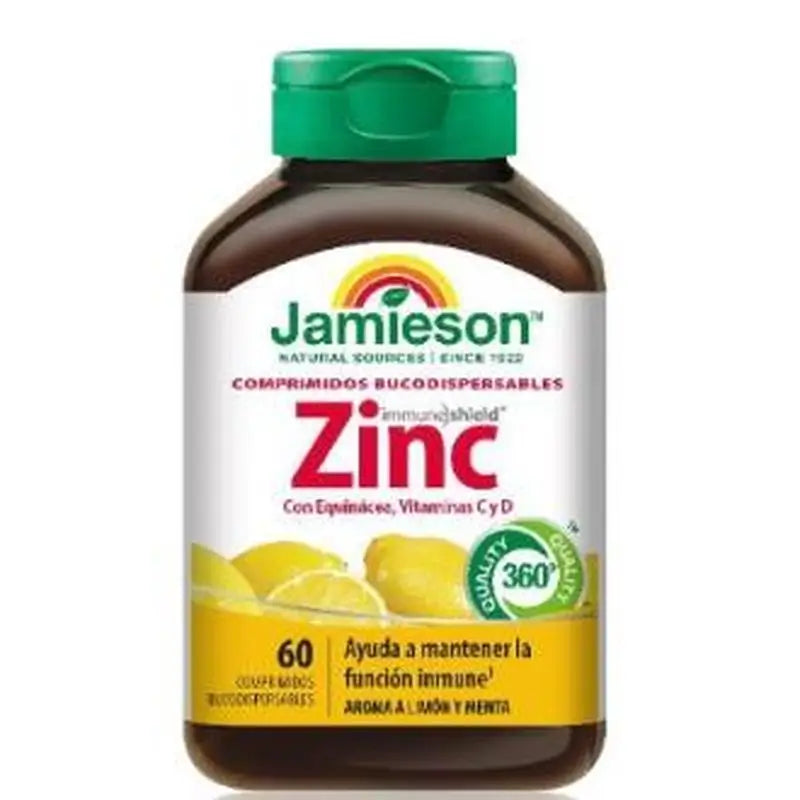 Jamieson Zinc With Vit C & D , 60 tablets