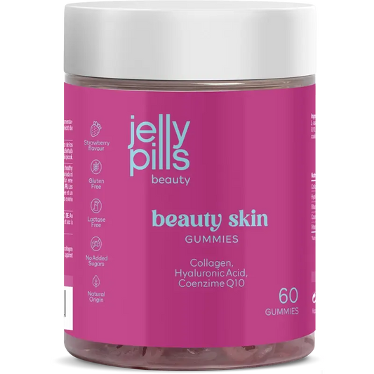 Jelly Pills Beauty Skin Nahrungsergänzungsmittel im Gummibärchen-Format, 60 Gummibärchen