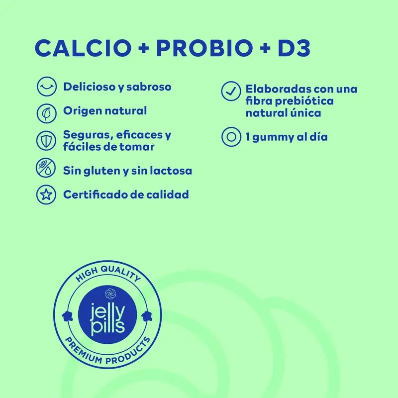 Gelee-Pillen Caclium+D3+K2+Propbio Kids , 70 Gummibärchen