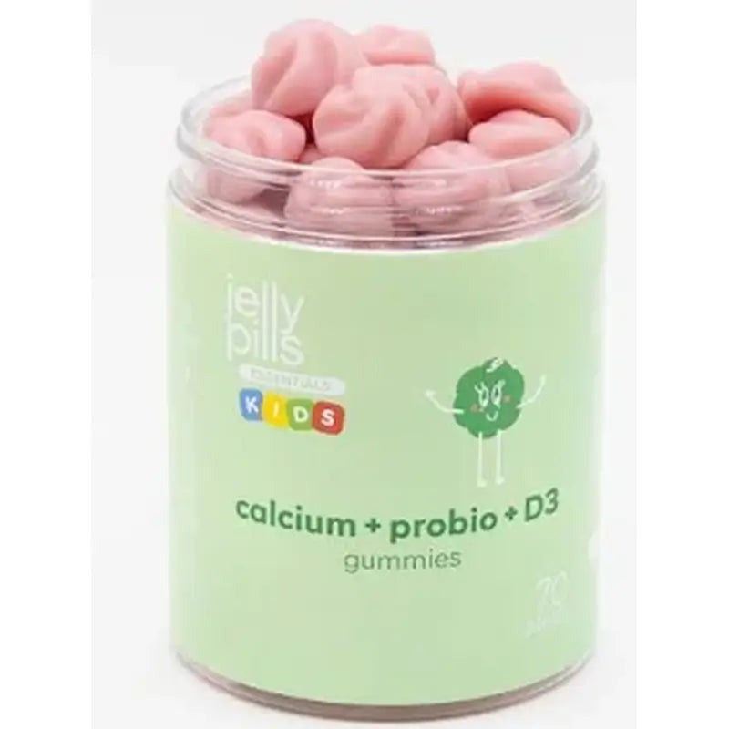 Gelee-Pillen Caclium+D3+K2+Propbio Kids , 70 Gummibärchen