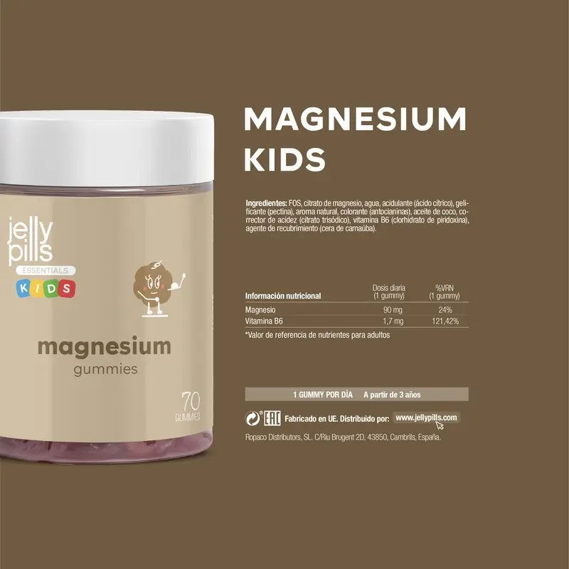 Jelly Pills Magnesium Kinder , 70 Gummibärchen