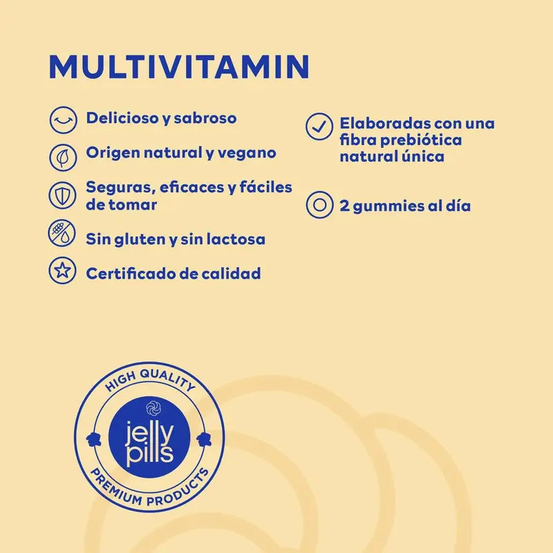 Jelly Pills Multivitamin, 70 Gummibärchen