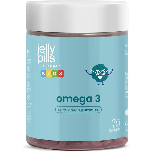 Omega Kids-Gummibärchen mit Orangengeschmack, 70 Stück