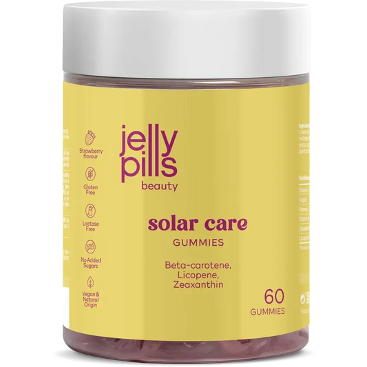 Jelly Pills Solar Care Nahrungsergänzungsmittel im Gummibärchen-Format, 60 Gummibärchen