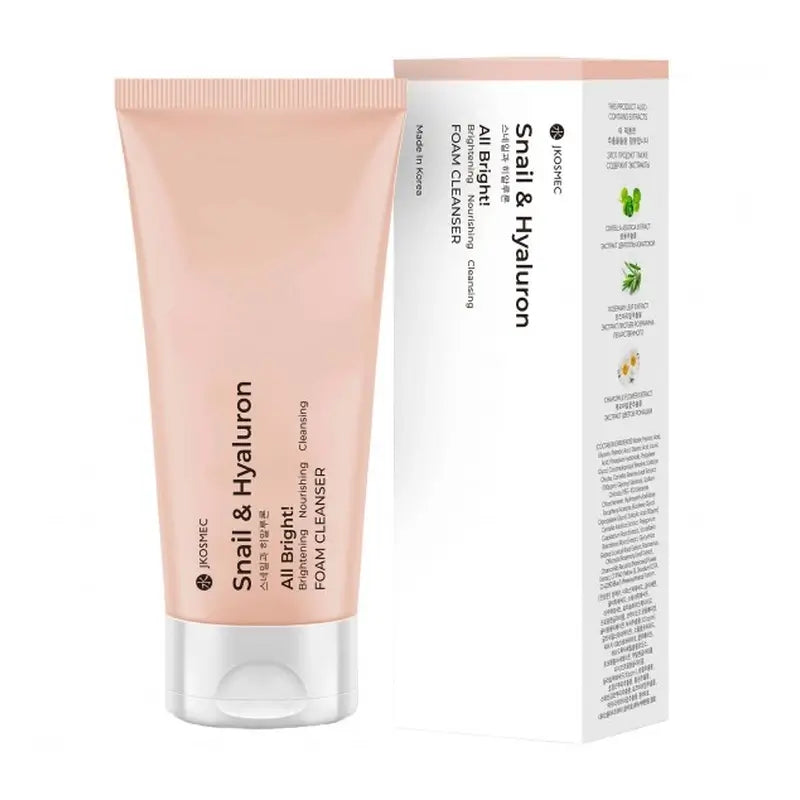 Jkosmec All Bright Schnecke und Hyaluron Schaumreiniger , 180 ml