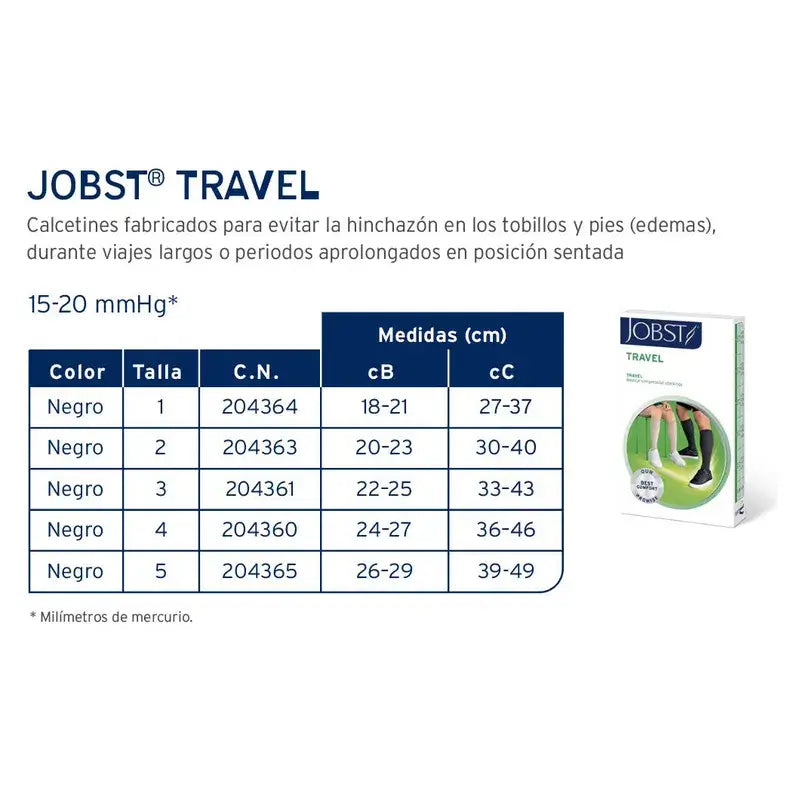 Jobst Socken Travel Schwarz