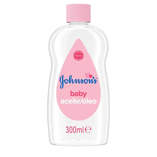 Johnson's Baby Regular Oil, macht die Haut weich und gesund, ideal für zarte Haut, 300 ml