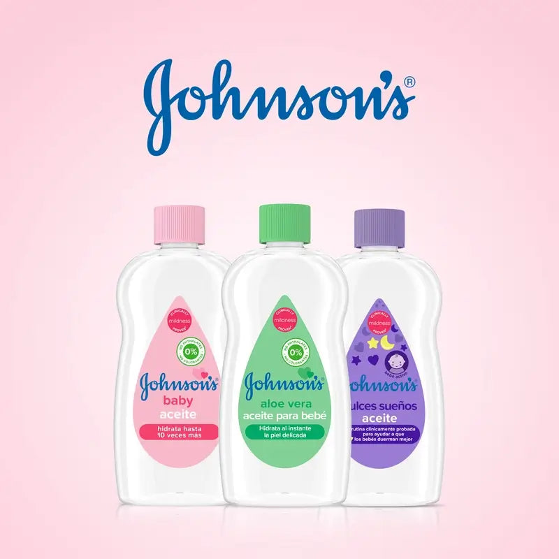 Johnson's Baby Regular Oil, macht die Haut weich und gesund, ideal für zarte Haut, 500 ml