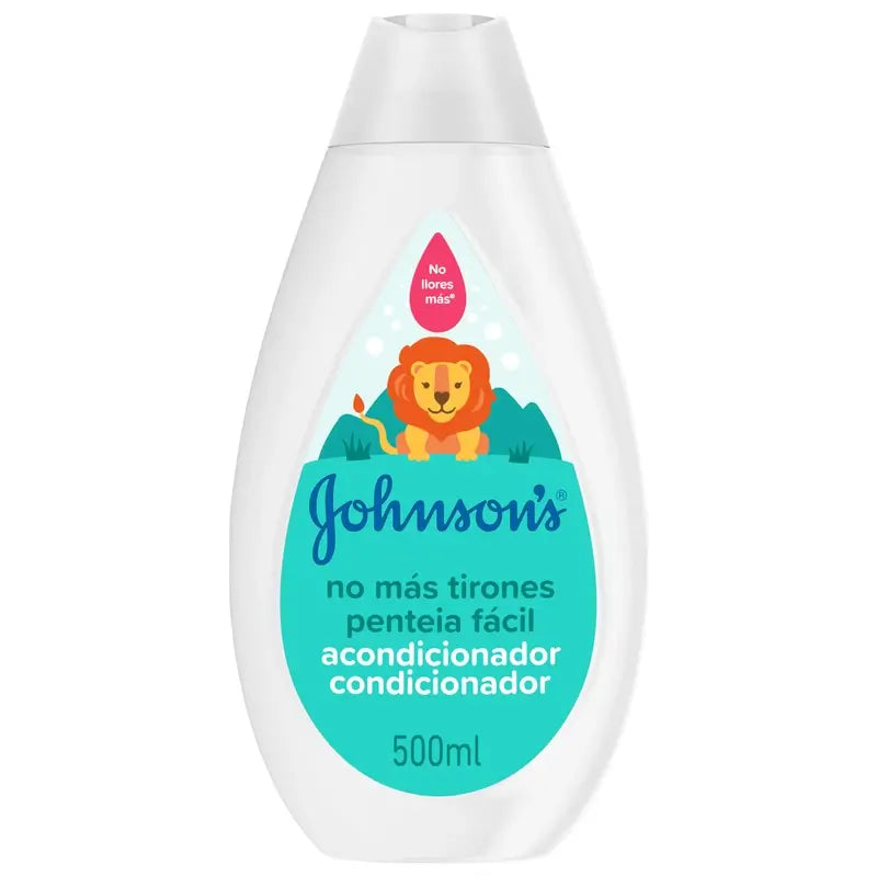 Johnson's Baby Detangling Conditioner, langes oder lockiges Haar, reißfrei, hypoallergen, 500 ml