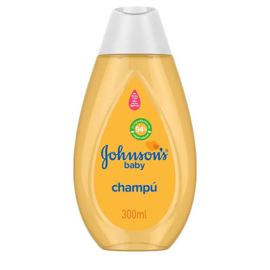 Johnson's Baby Classic Gold Shampoo, weiches, glänzendes und gesundes Haar, für die ganze Familie, für den täglichen Gebrauch, 300 ml