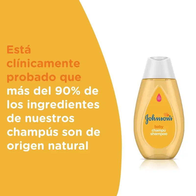 Johnson'S Baby Classic Shampoo, weiches, glänzendes und mit Feuchtigkeit versorgtes Haar, 100 ml