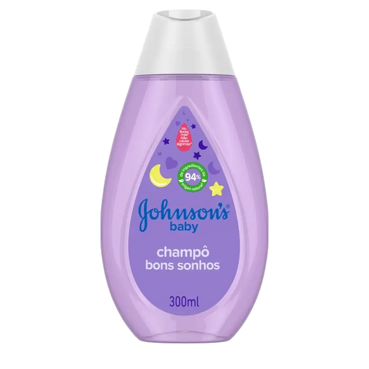 Johnson'S Baby Sweet Dreams, Naturalcalm Entspannungsessenz Shampoo, Lavendel & Kamille, 300 ml
