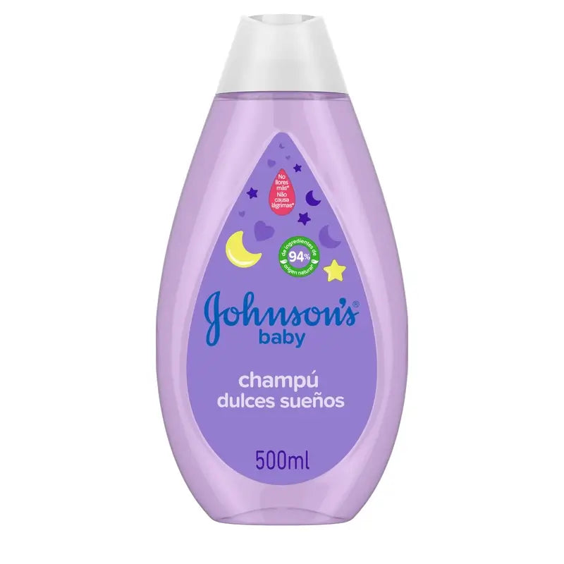 Johnson'S Baby Sweet Dreams, Naturalcalm Entspannungsessenz Shampoo, Lavendel & Kamille, 500 ml