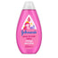 Johnson's Baby Shampoo Glanztropfen für Kinder, mit Arganöl, glänzendes, glattes und seidiges Haar, 500 ml