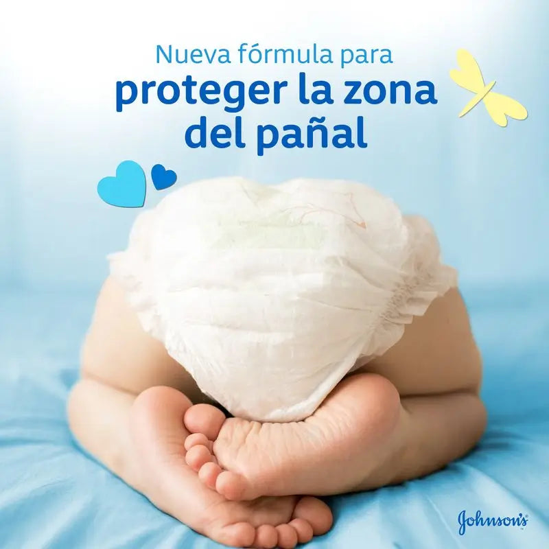Johnson's Baby Schutzcreme für Windeln, Babys zarte Haut, 100 ml