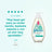 Johnson's Baby Cottontouch Badegel, für Babys und Neugeborene, feine & zarte Haut, mit reiner Baumwolle, 500 ml