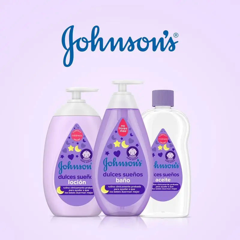 Johnson's Baby Sweet Dreams Sanftes Hautpflege-Badegel, täglicher Gebrauch, 750 ml