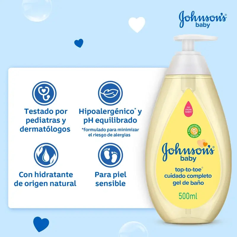 Johnson's Baby-Komplettpflege-Badegel, 500 ml