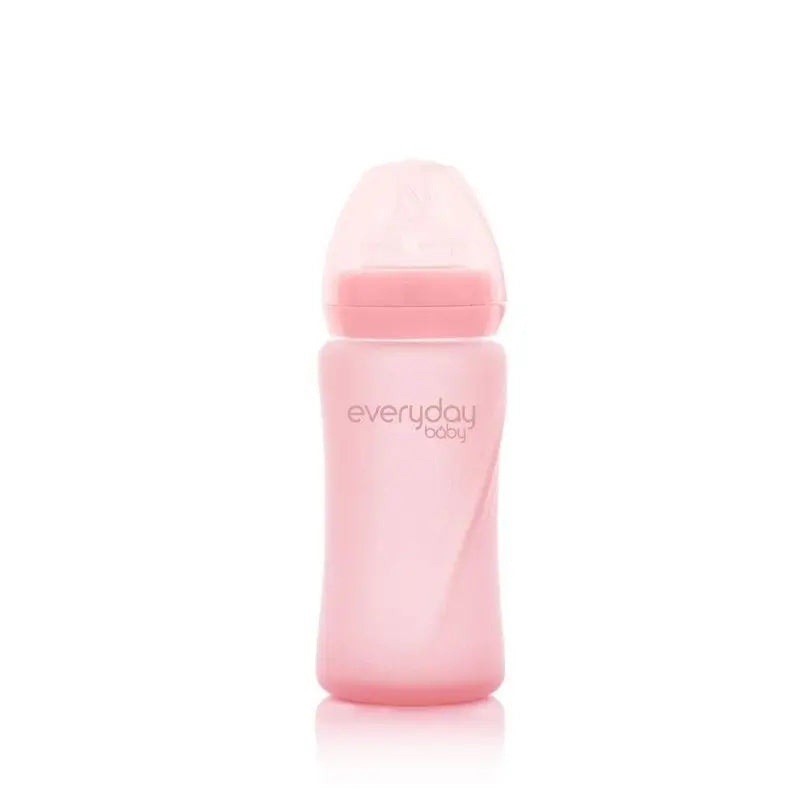 Joykids Glas Babyflasche 240Ml Hellrosa Everyday Baby
