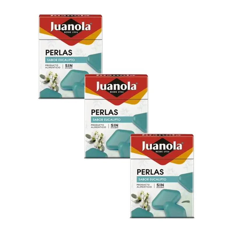 Juanola Balsamico-Perlen mit Eukalyptus, 3 x 25 g