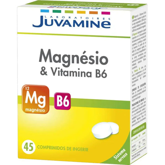 Juvamin Magnesium Vitamin B6 , 45 Tabletten