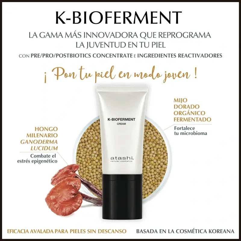 Atashi K-Bioferment Teraphy Tagescreme Skin Booster Prebase 50Ml
