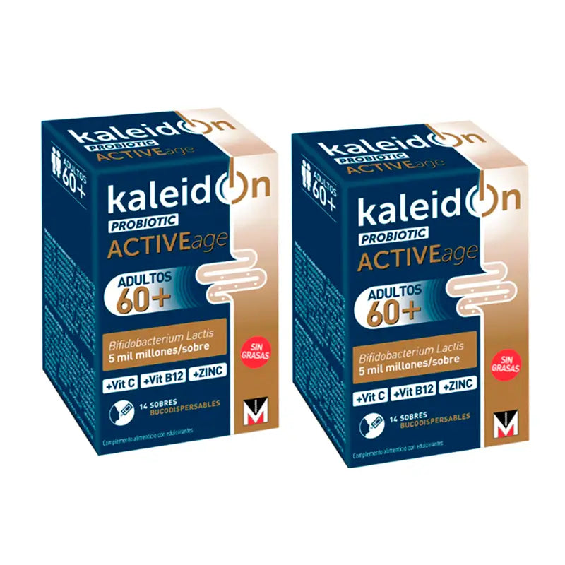 Kaleidon Active Age 60+ Probiotic Duplo, 2 x 14 Portionsbeutel