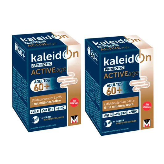 Kaleidon Active Age 60+ Probiotic Duplo, 2 x 14 Portionsbeutel