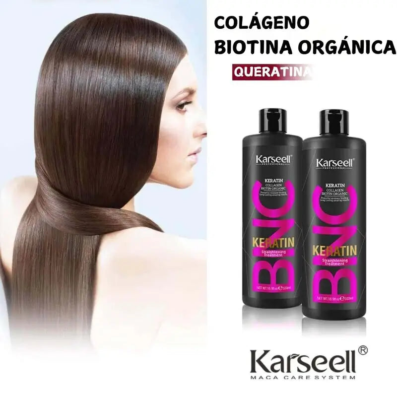 Karseell Keratin Haarglätter Weiß , 500 ml