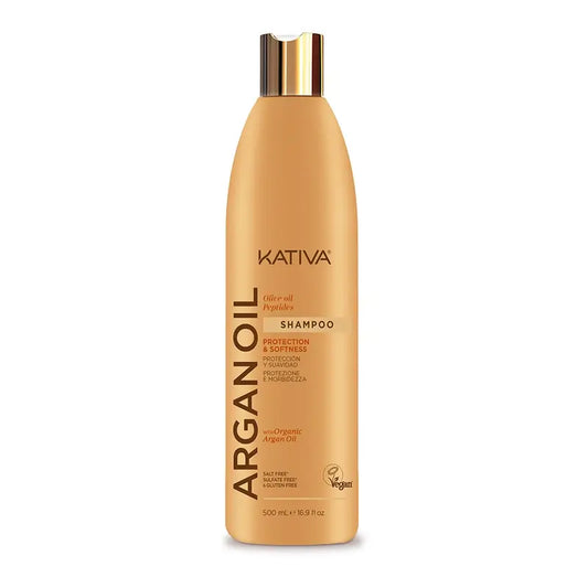Kativa Argan-Oliven-Peptid-Shampoo, 500 ml