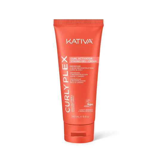 Kativa Curly Plex Curl Activator Starke Gel-Creme , 240 ml