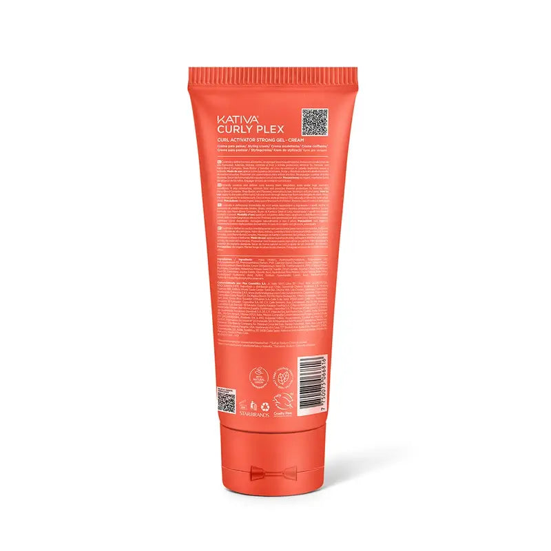 Kativa Curly Plex Curl Activator Starke Gel-Creme , 240 ml