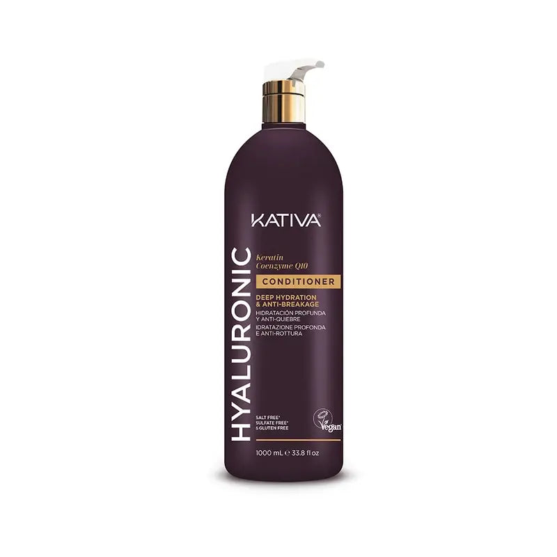 Kativa Hyaluronic Keratin Q10 Pflegespülung, 1000 ml
