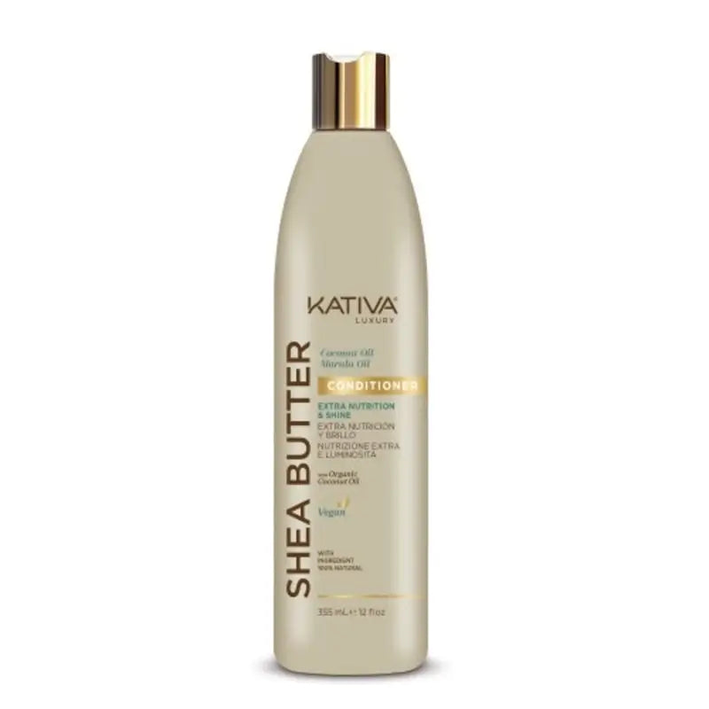 Kativa Shea Butter Kokosnuss Marula Spülung, 355 ml