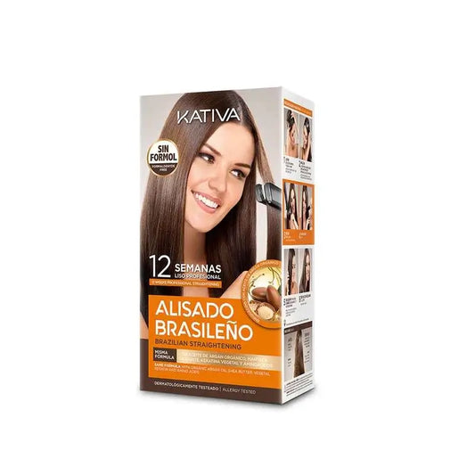 Kativa Keratin Glättungsset mit Hyaluronsäure