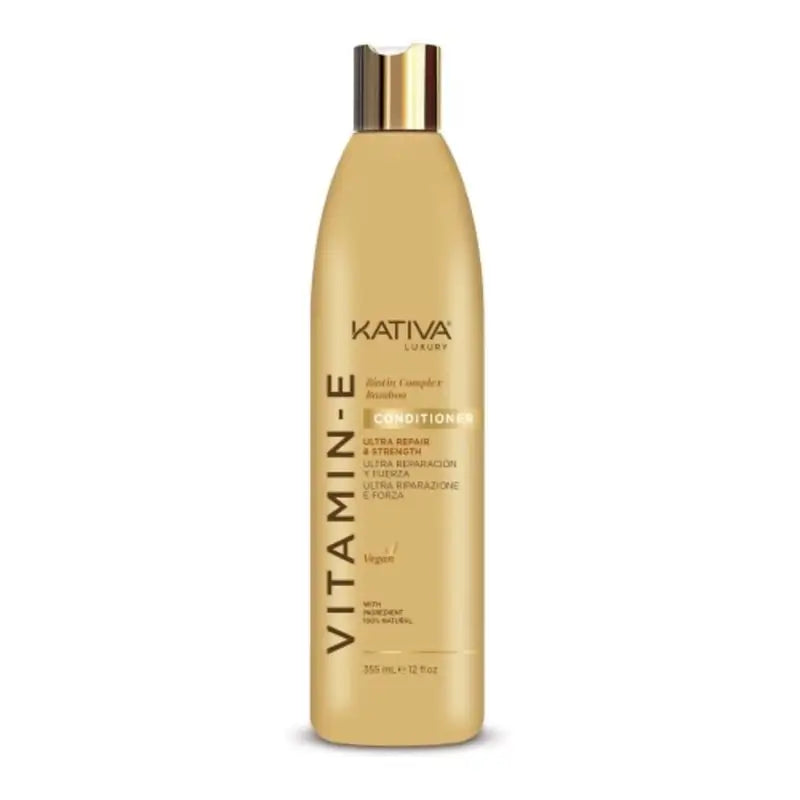 Kativa Vitamin E Biotin Biotin Bambu Spülung, 355 ml