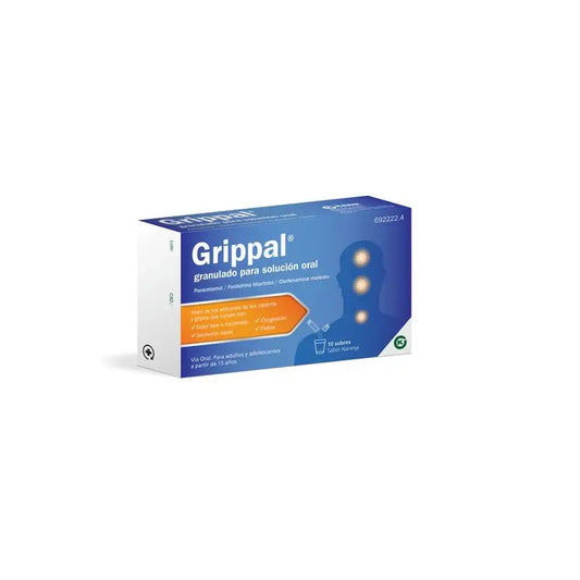 Grippal Mundlösung Orangengeschmack 10 Beutel Granulat