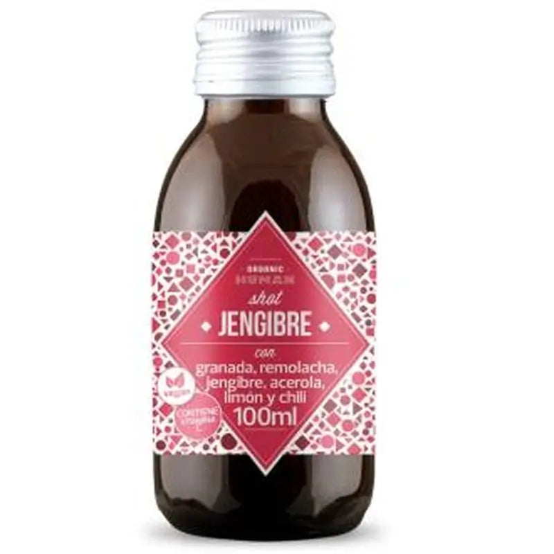 Kildespring Human Shots Jengibre 100Ml. Bio 