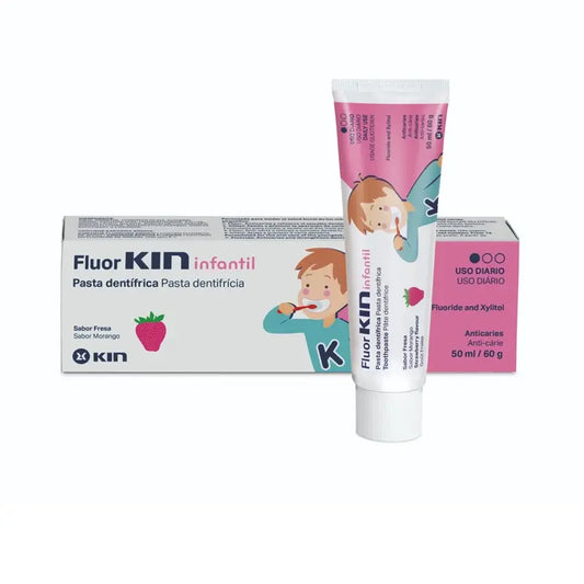 KIN Fluorkin Kinder-Erdbeerpaste 50 ml