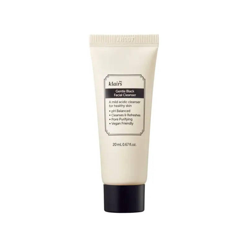 Klairs Gentle Black Gesichtsreiniger, 20 ml