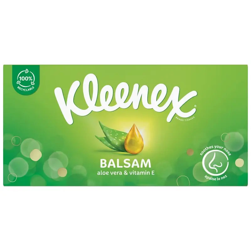 Kleenex Balsam-Gesichtstücher , 64 Stück