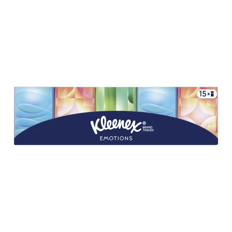 Kleenex Collection Taschentücher Pocket , 15 Stück.