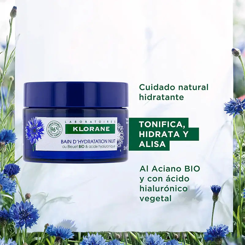 Klorane Kornblumenwasser-Feuchtigkeitsbad 50 ml