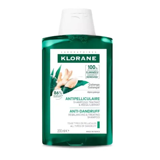 Klorane Anti-Schuppen Rebalancing Treatment Shampoo A La Galanga, 200 ml