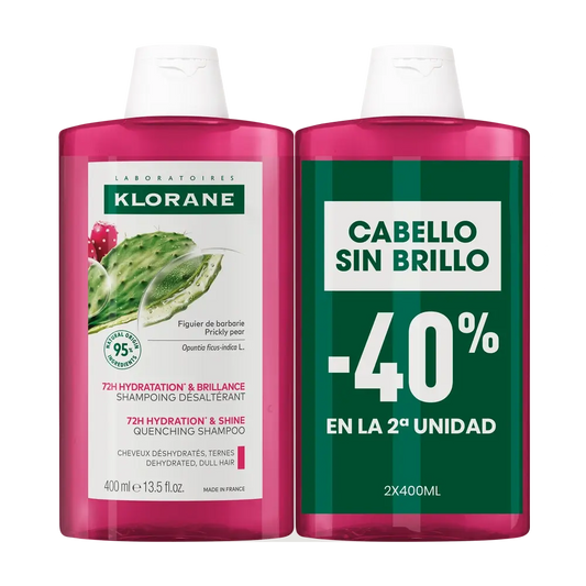 Klorane Hygode Barbaria Shampoo 2 X 400Ml