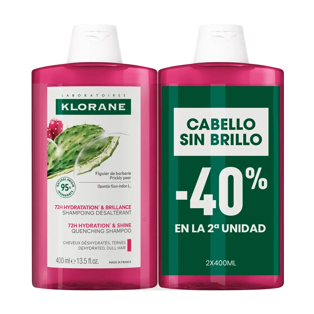 Klorane Feige de Barbaria Shampoo 2 X 400Ml